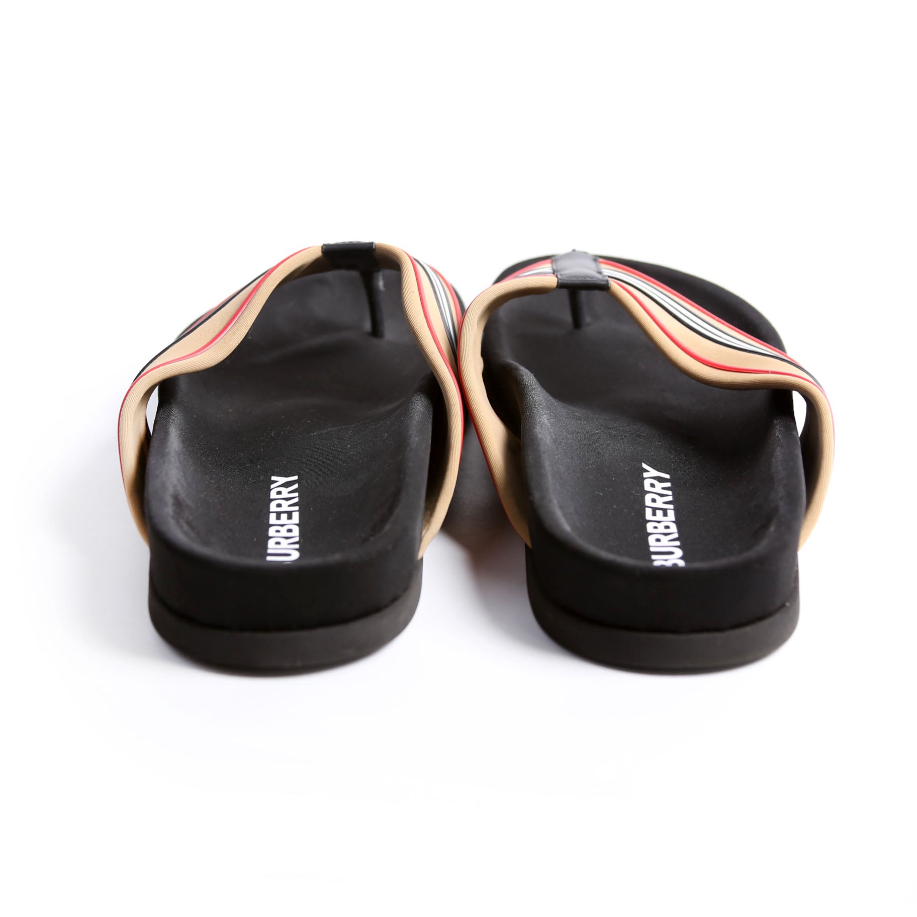 3D Icon Stripe Flip Flops Size 42
