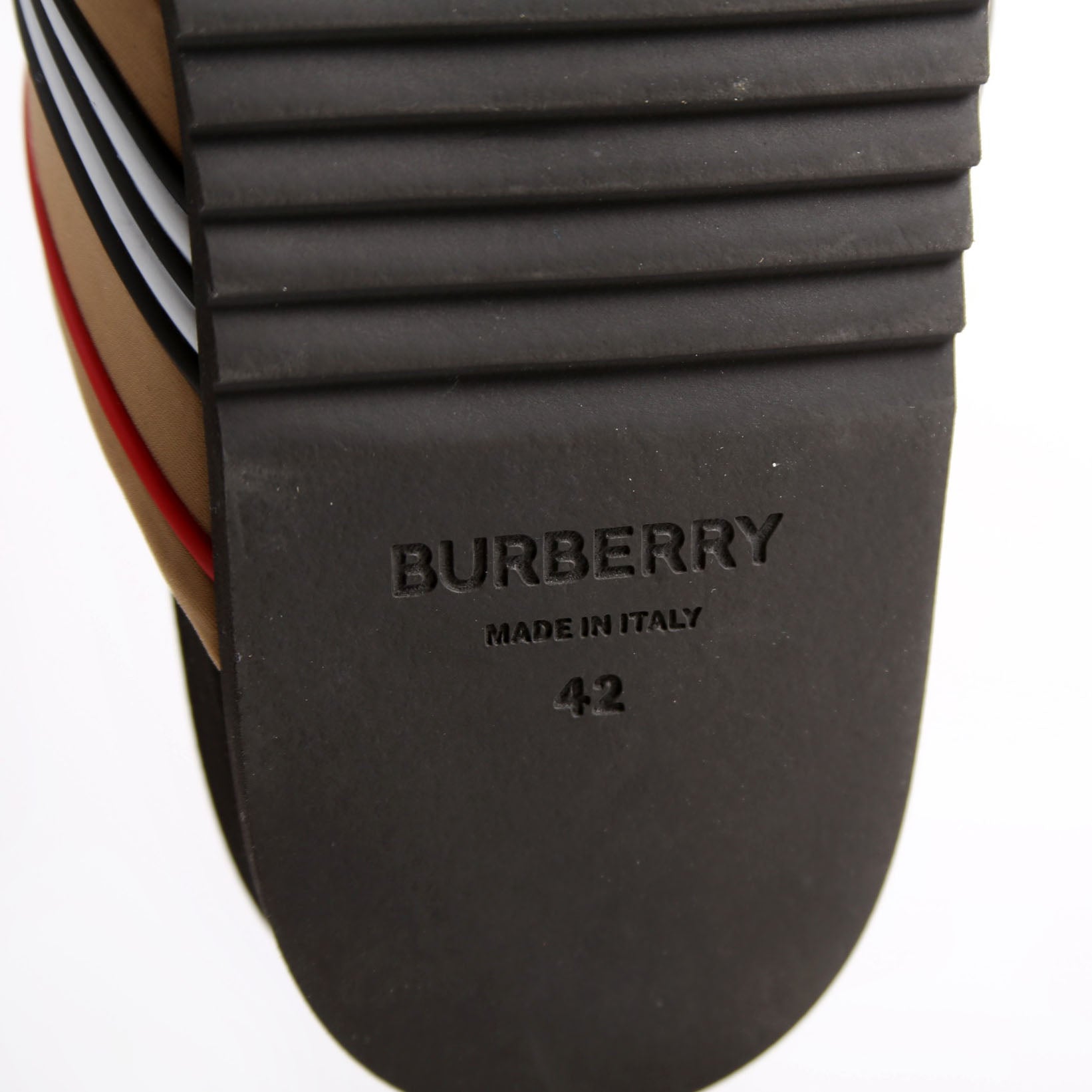 3D Icon Stripe Flip Flops Size 42