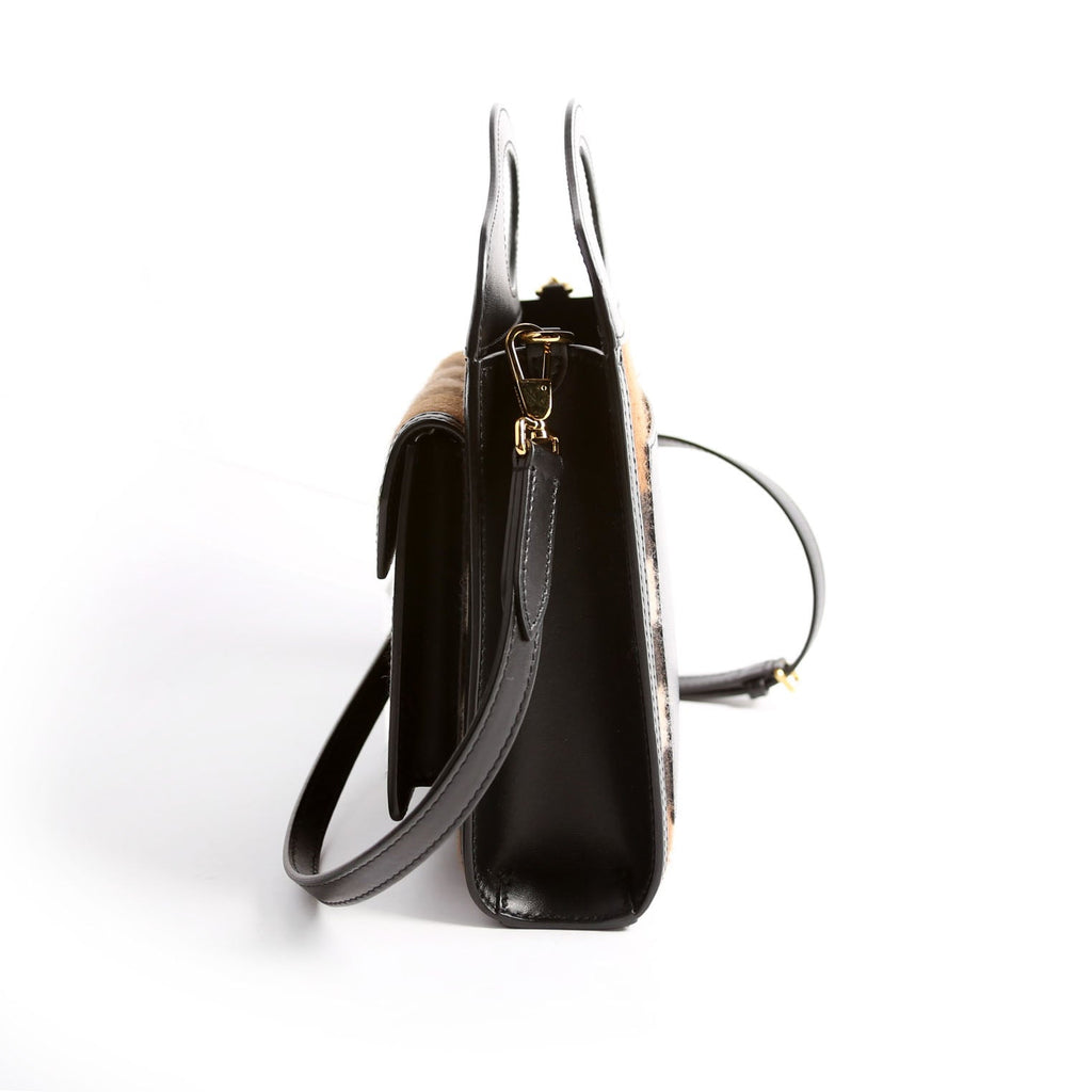 Pocket Bag Mini Canvas Brown/Black