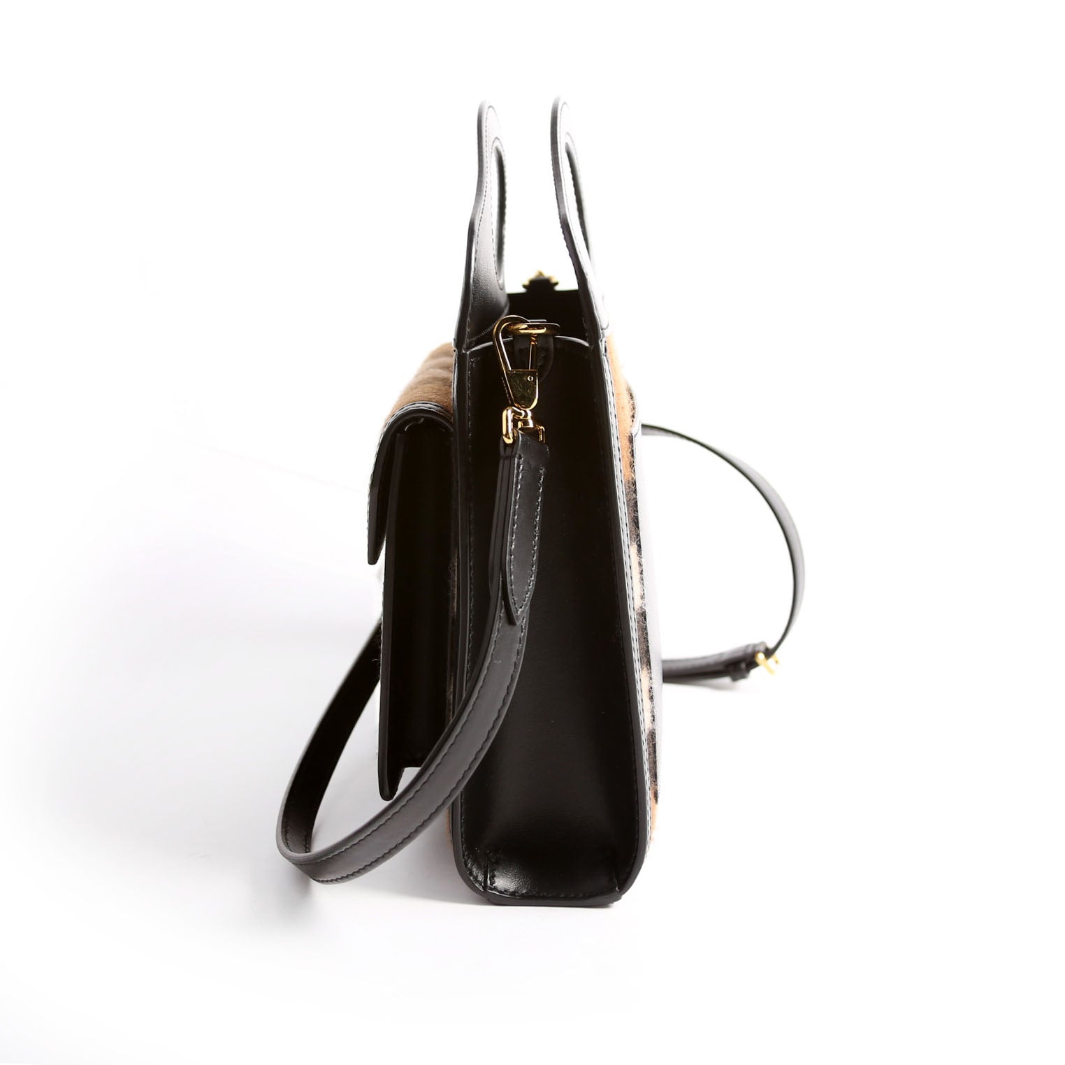 Pocket Bag Mini Canvas Brown/Black
