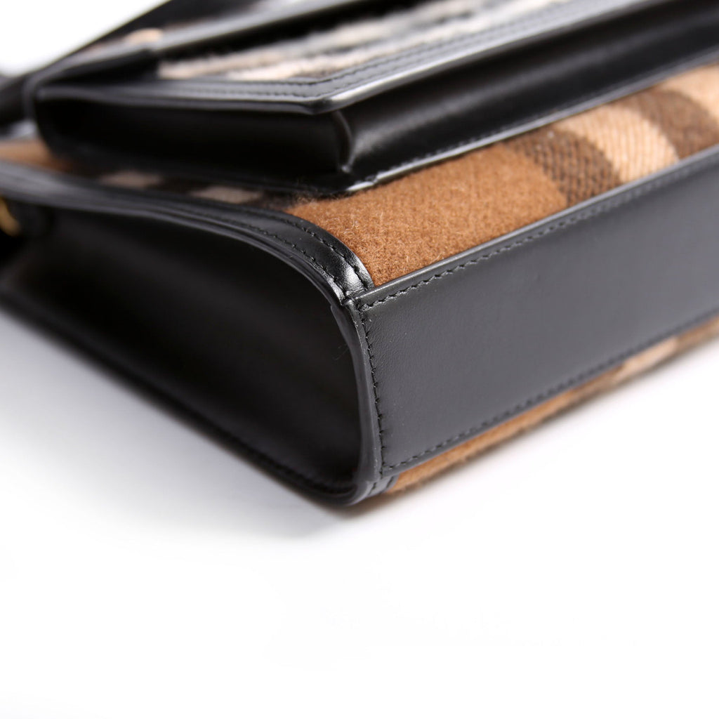Pocket Bag Mini Canvas Brown/Black