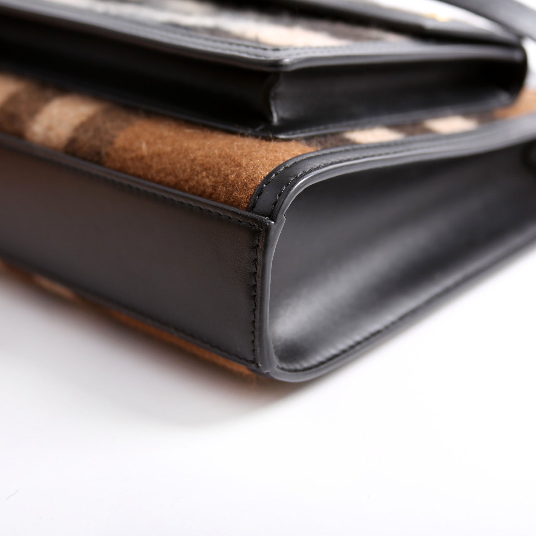 Pocket Bag Mini Canvas Brown/Black
