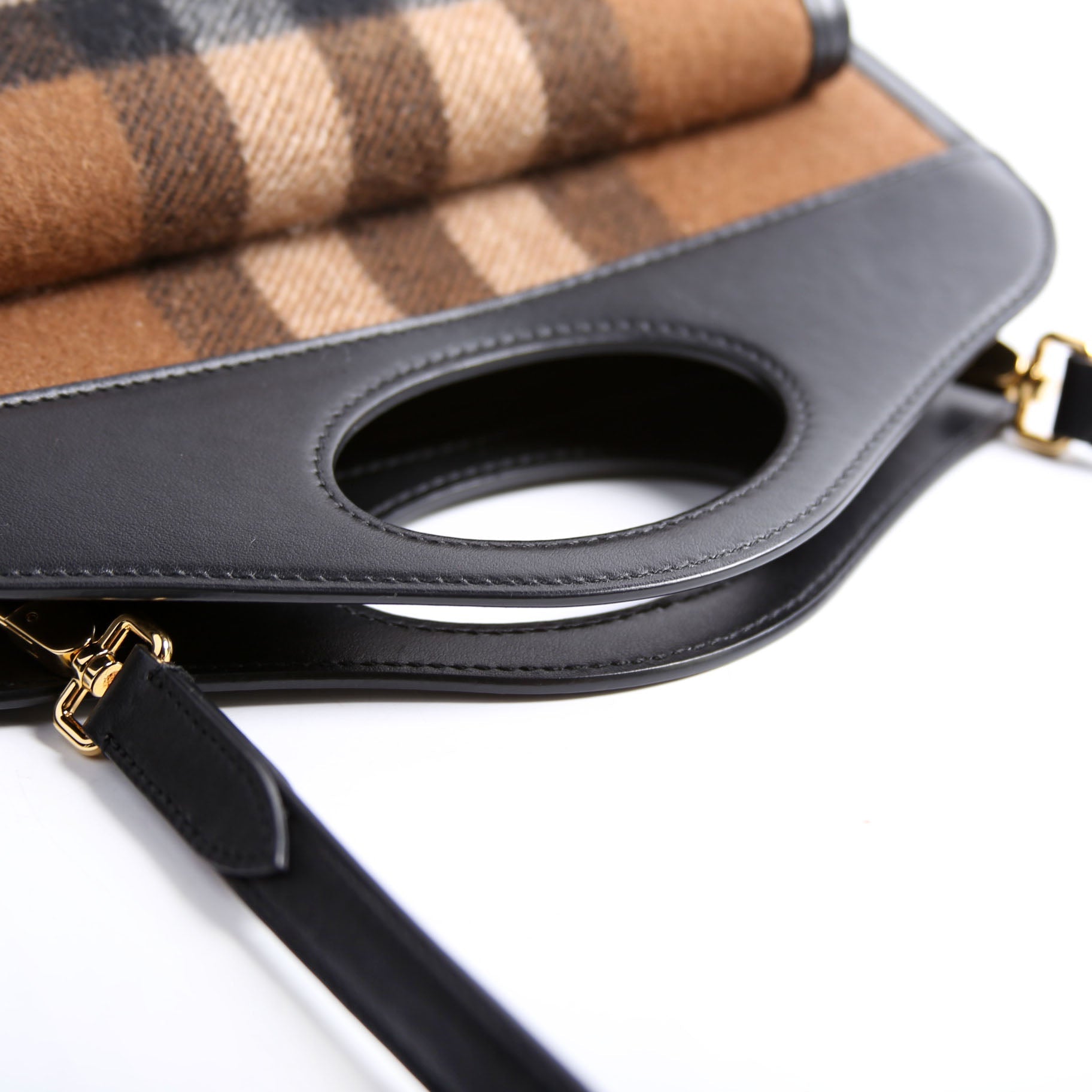 Pocket Bag Mini Canvas Brown/Black