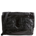 Niki Medium Crinkle Leather 575055 Black
