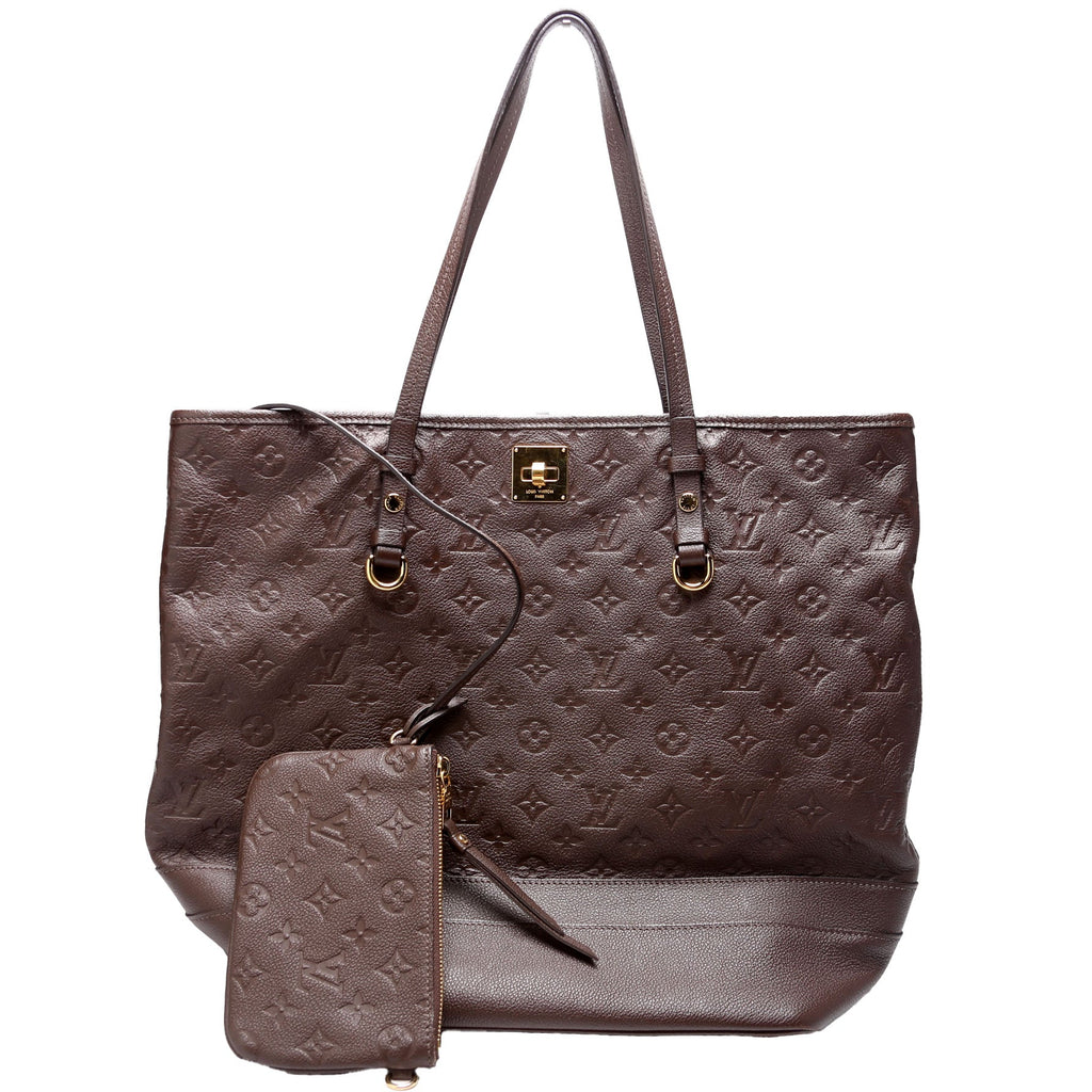 Citadine W/Pouch GM Empreinte Brown