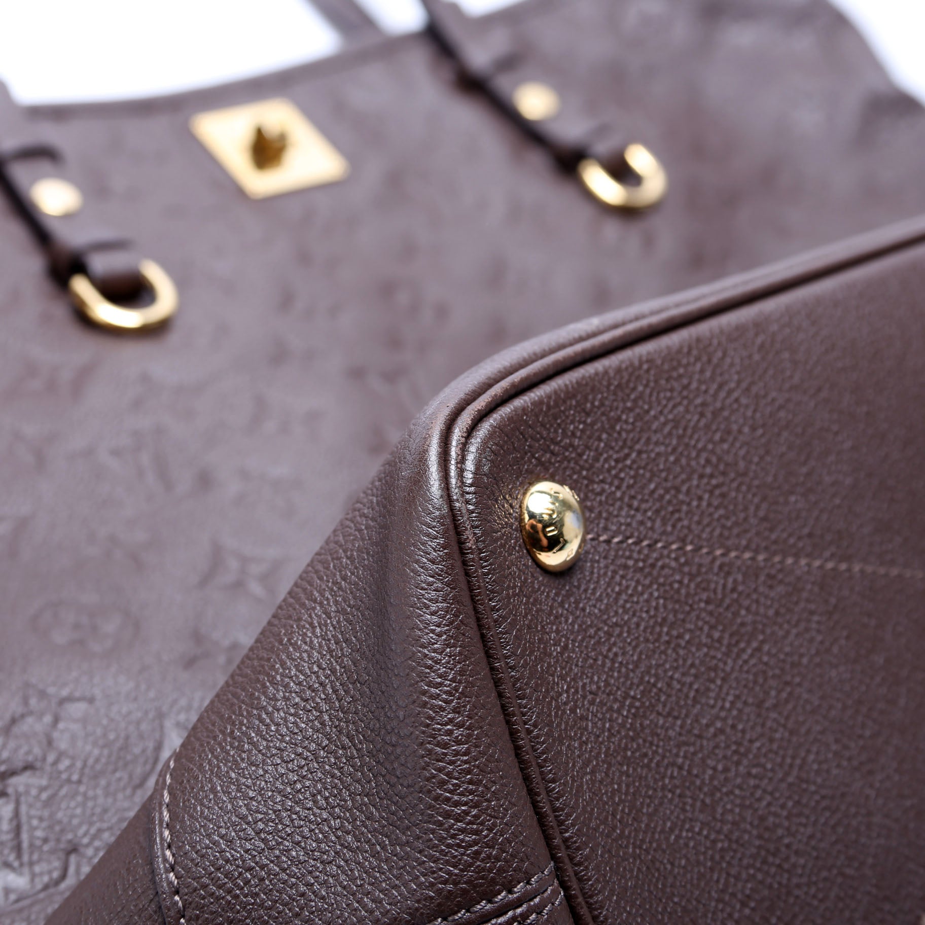 Citadine W/Pouch GM Empreinte Brown