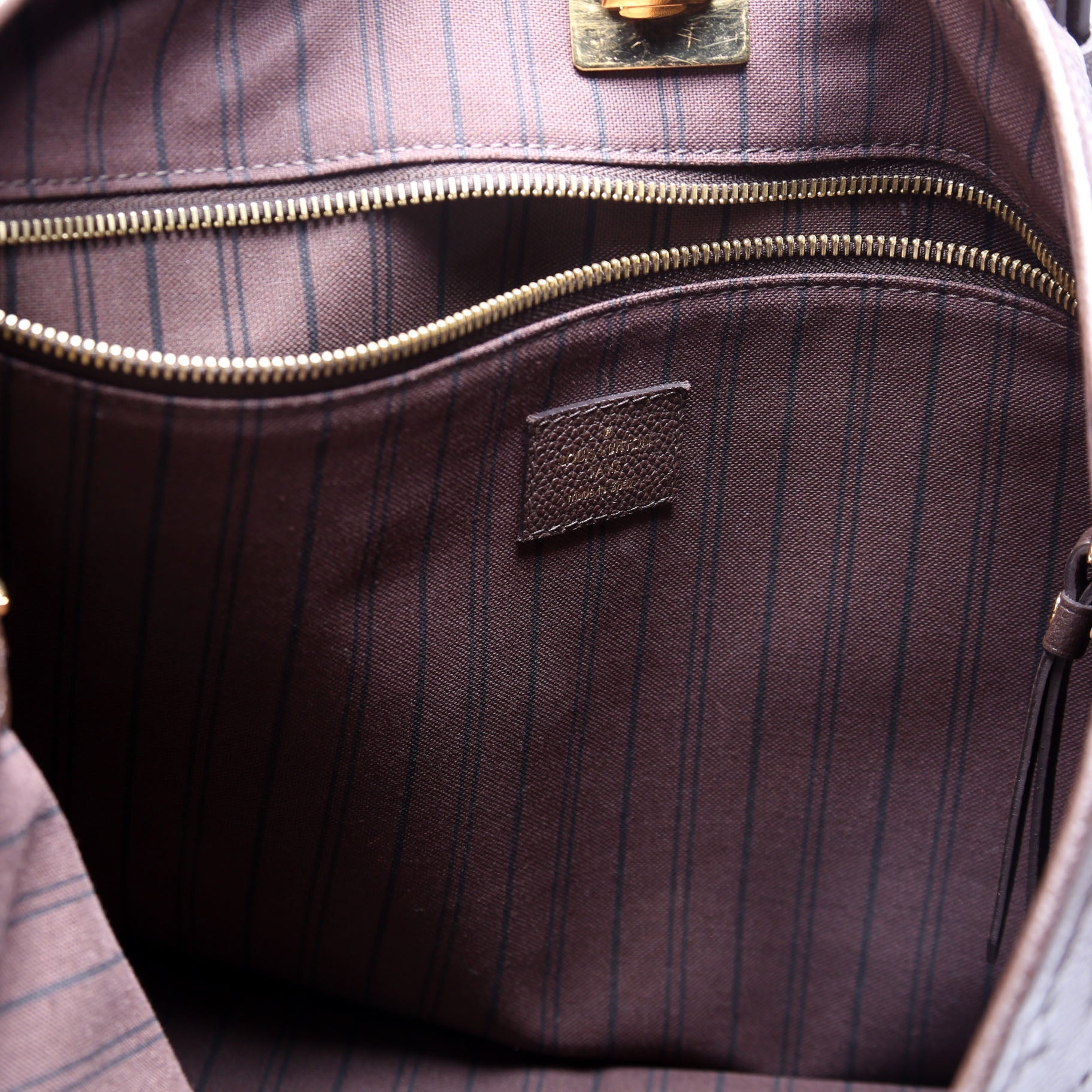 Citadine W/Pouch GM Empreinte Brown