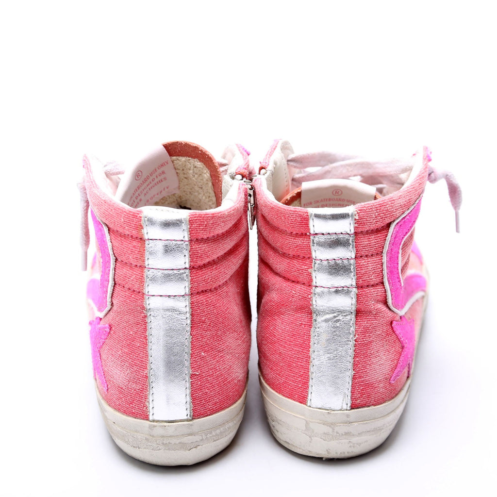 Golden Goose Slide Sneakers Size 36 Salmon/Pink