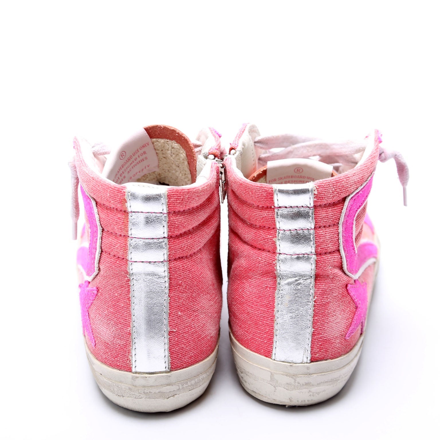 Golden Goose Slide Sneakers Size 36 Salmon/Pink