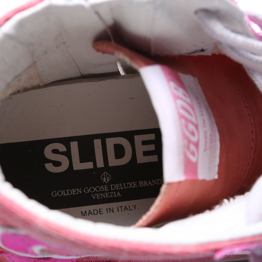 Golden Goose Slide Sneakers Size 36 Salmon/Pink