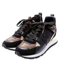 Run Away Nylon Sneakers Size 37 Black/Brown