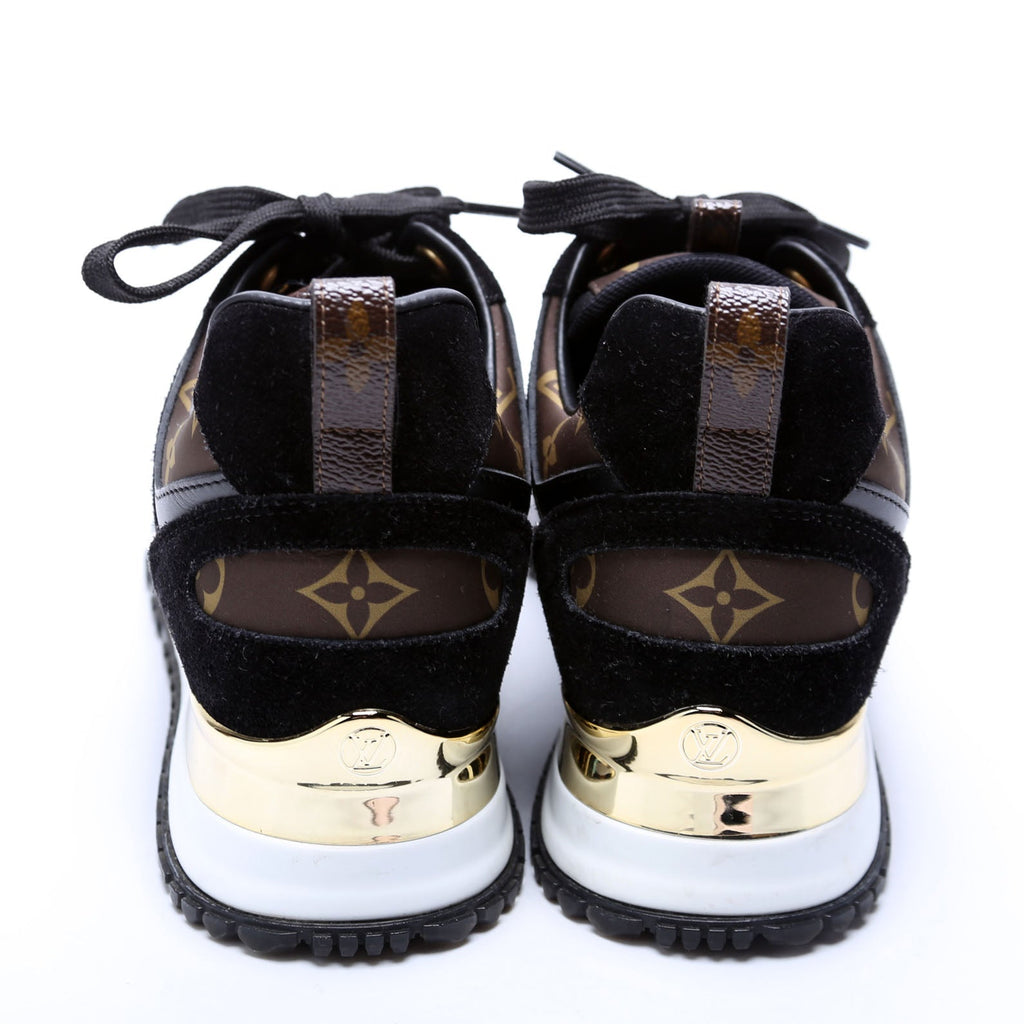 Run Away Nylon Sneakers Size 37 Black/Brown