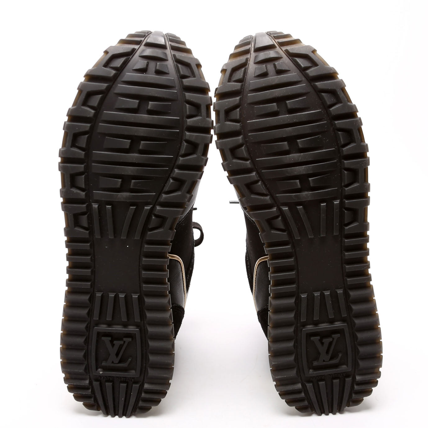 Run Away Nylon Sneakers Size 37 Black/Brown