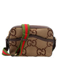Gucci 675891 Jumbo GG Canvas Messenger