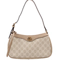 735145 Ophidia GG Small Bag White