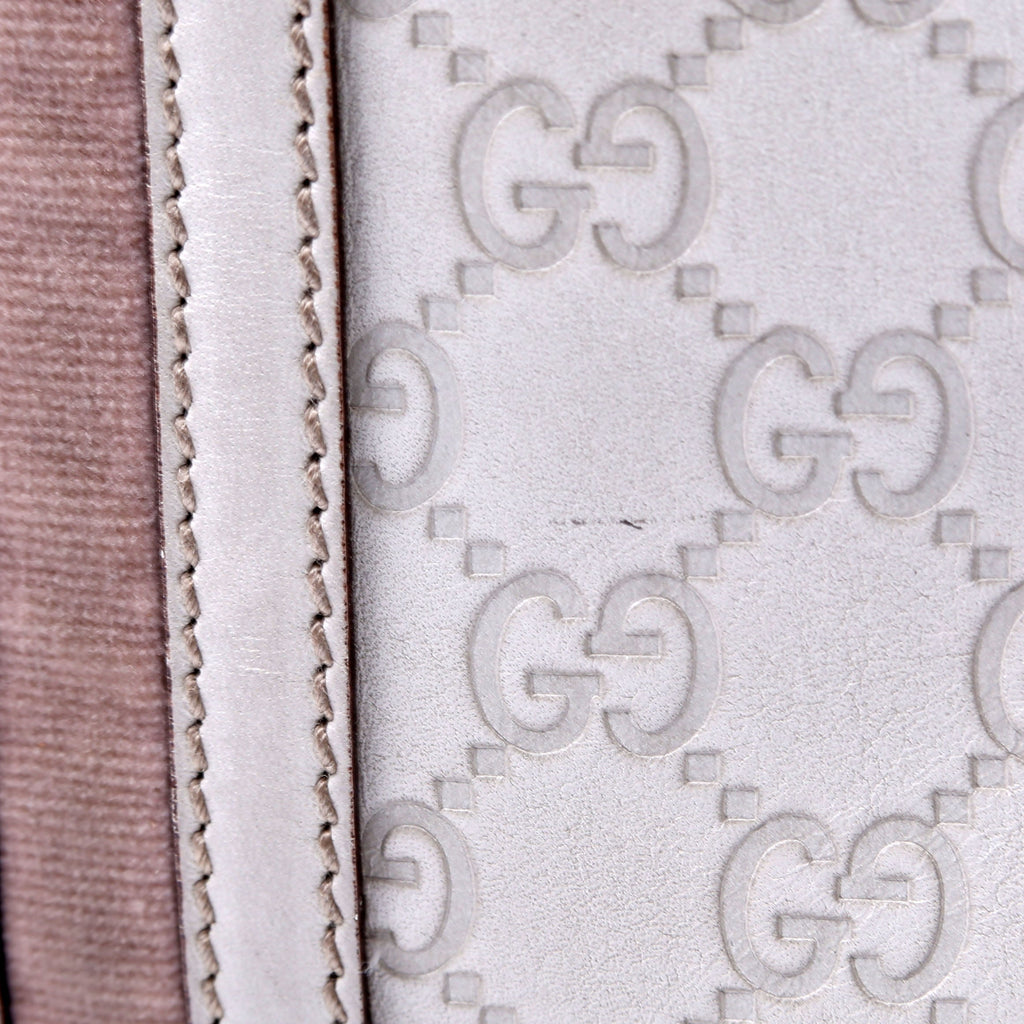 GG Treasure Boston Bag White