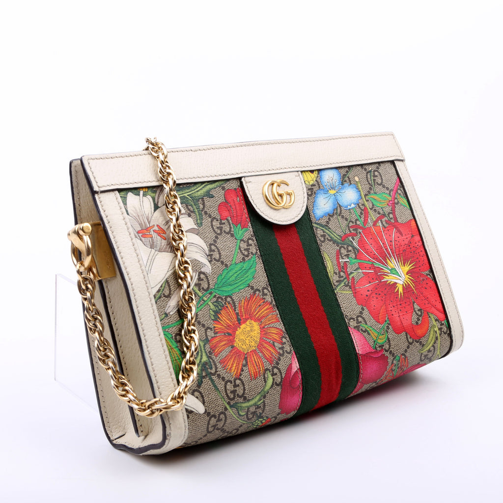 503877 GG Supreme Flora Ophidia Small Chain
