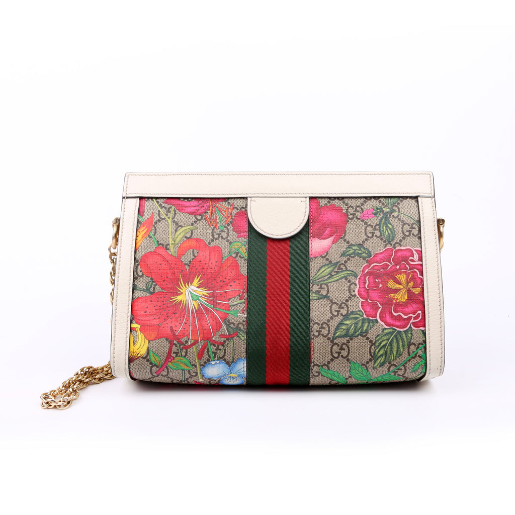 503877 GG Supreme Flora Ophidia Small Chain