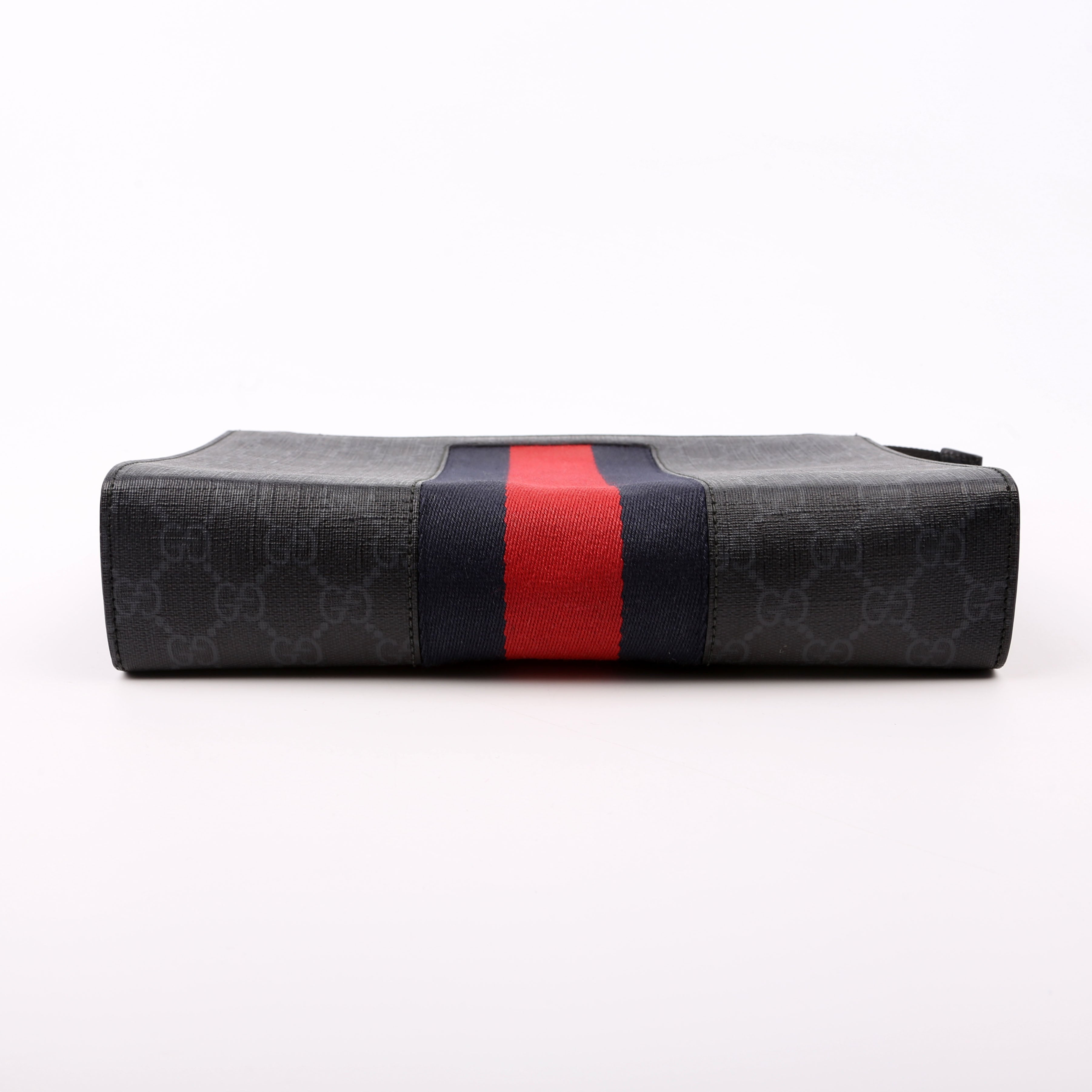 475316 GG Supreme Web Pouch Black