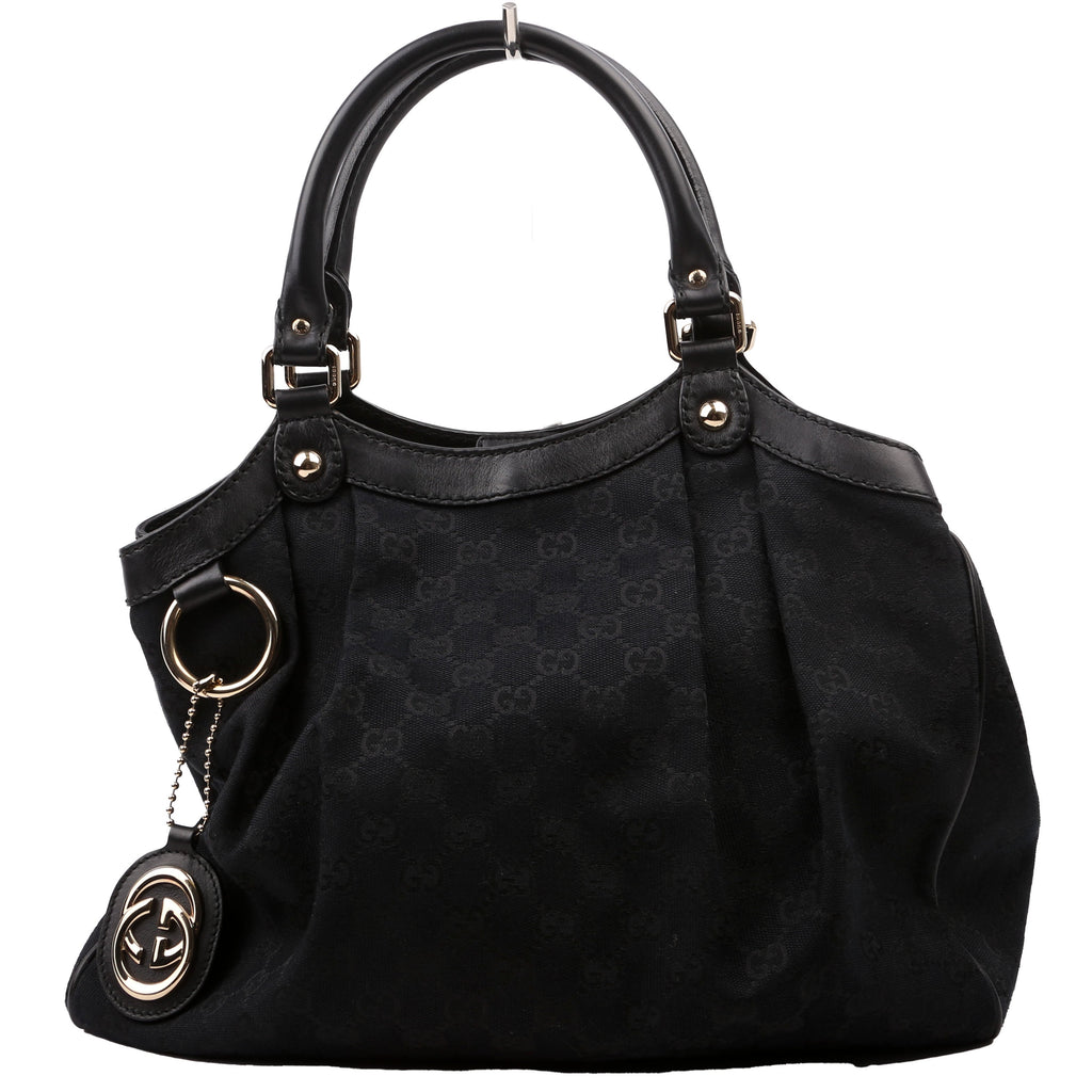 211944 Sukey GG Canvas Medium Black