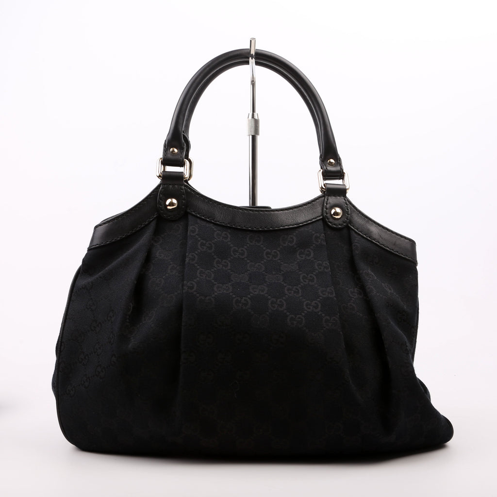 211944 Sukey GG Canvas Medium Black