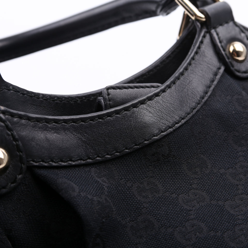 211944 Sukey GG Canvas Medium Black