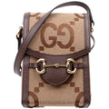 625615 Horsebit 1955 Jumbo GG Canvas Mini Bag