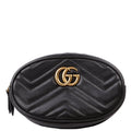 Gucci 476434 Marmont Belt Bag Black Size 75