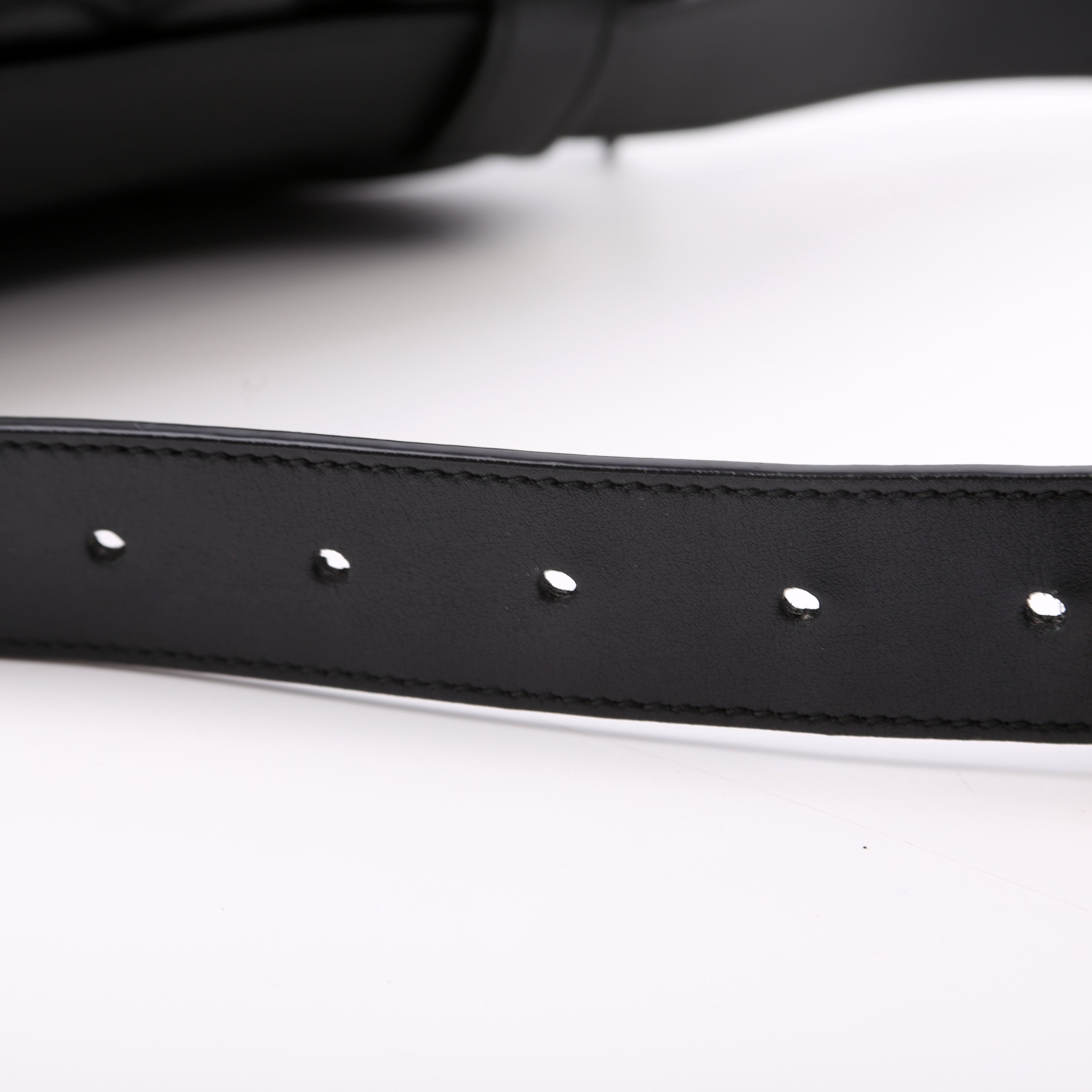 Gucci 476434 Marmont Belt Bag Black Size 75
