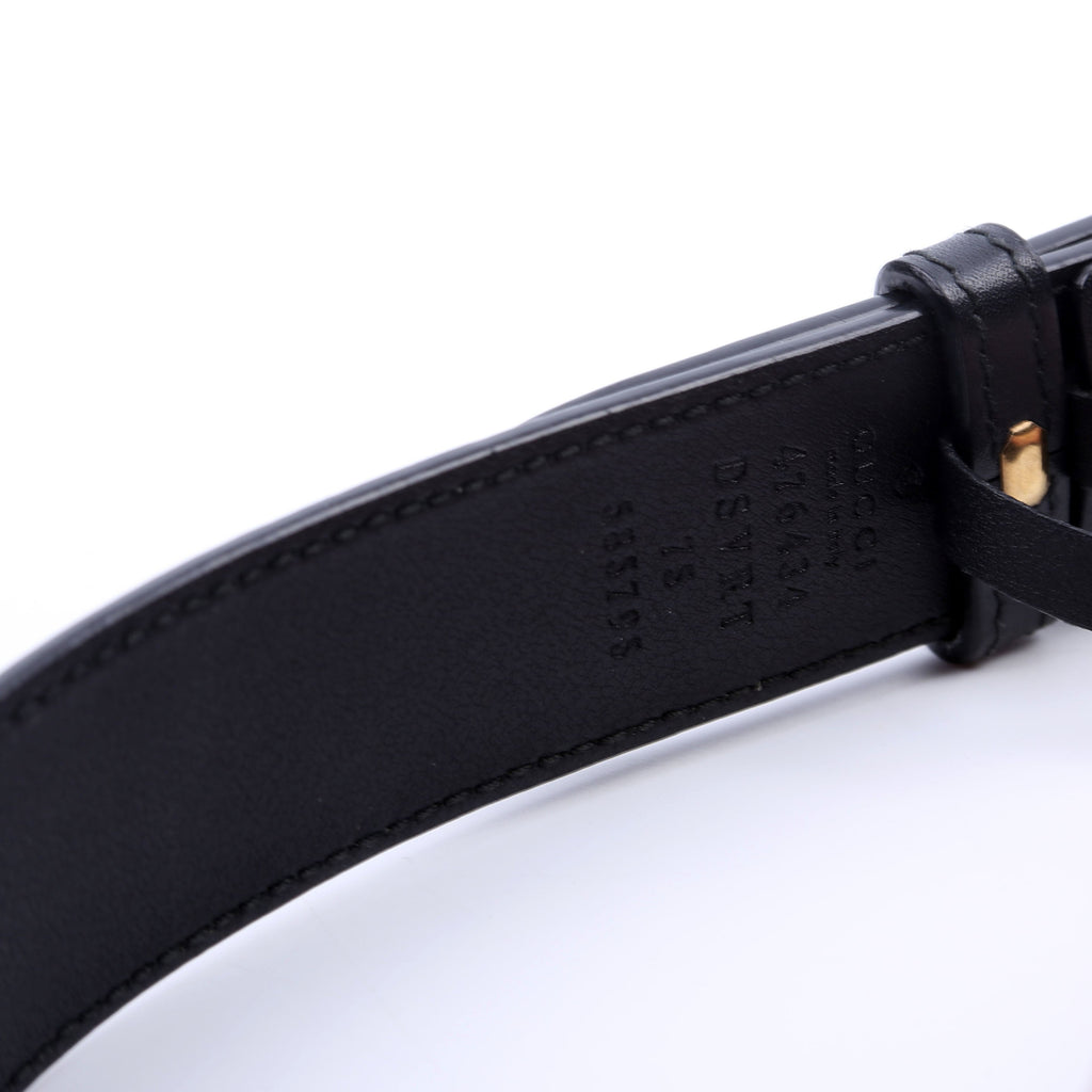 Gucci 476434 Marmont Belt Bag Black Size 75