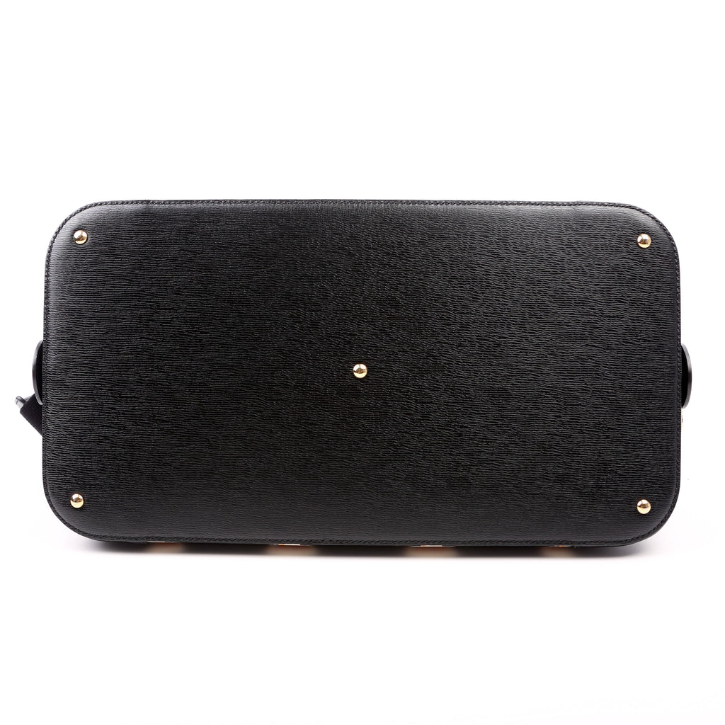Gucci 739725 Dome Satchel Pikarar Black