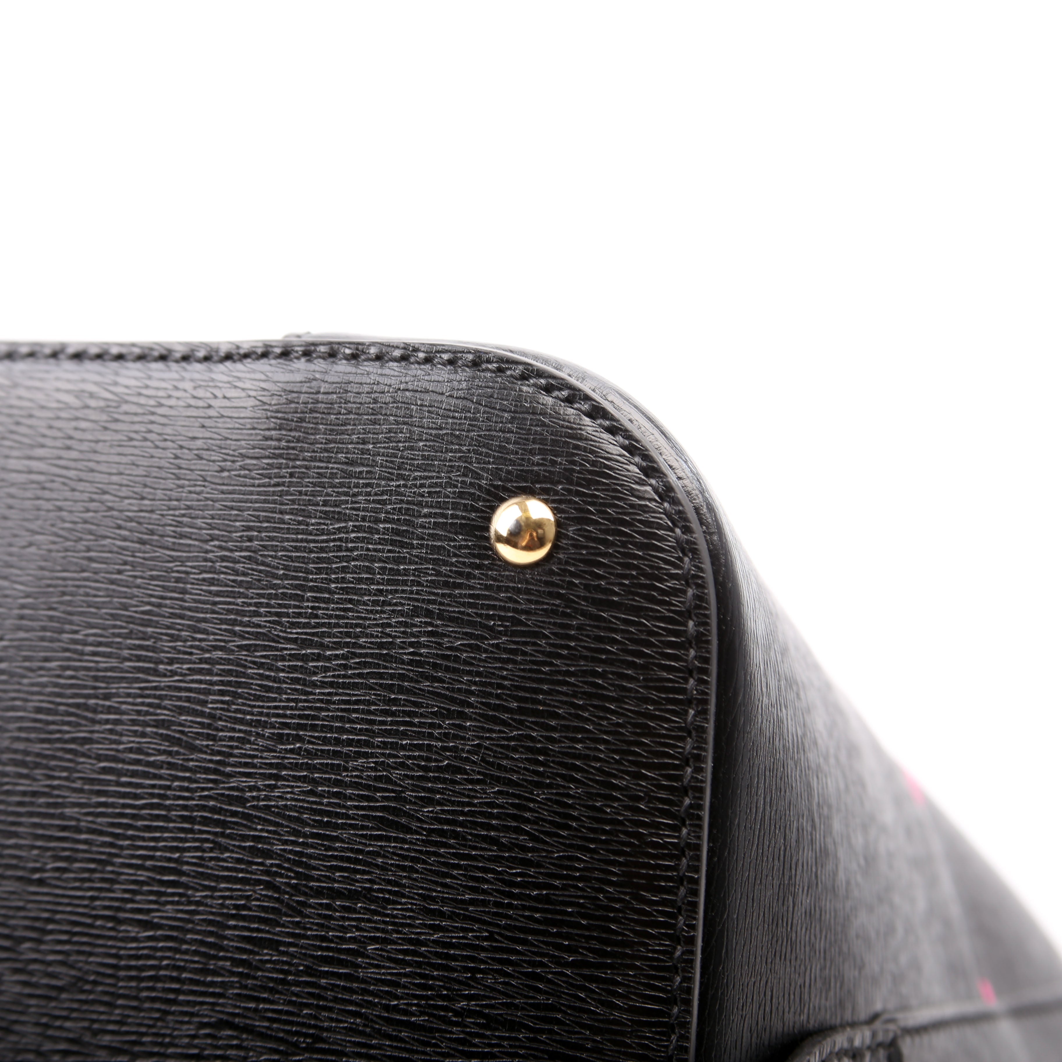 Gucci 739725 Dome Satchel Pikarar Black