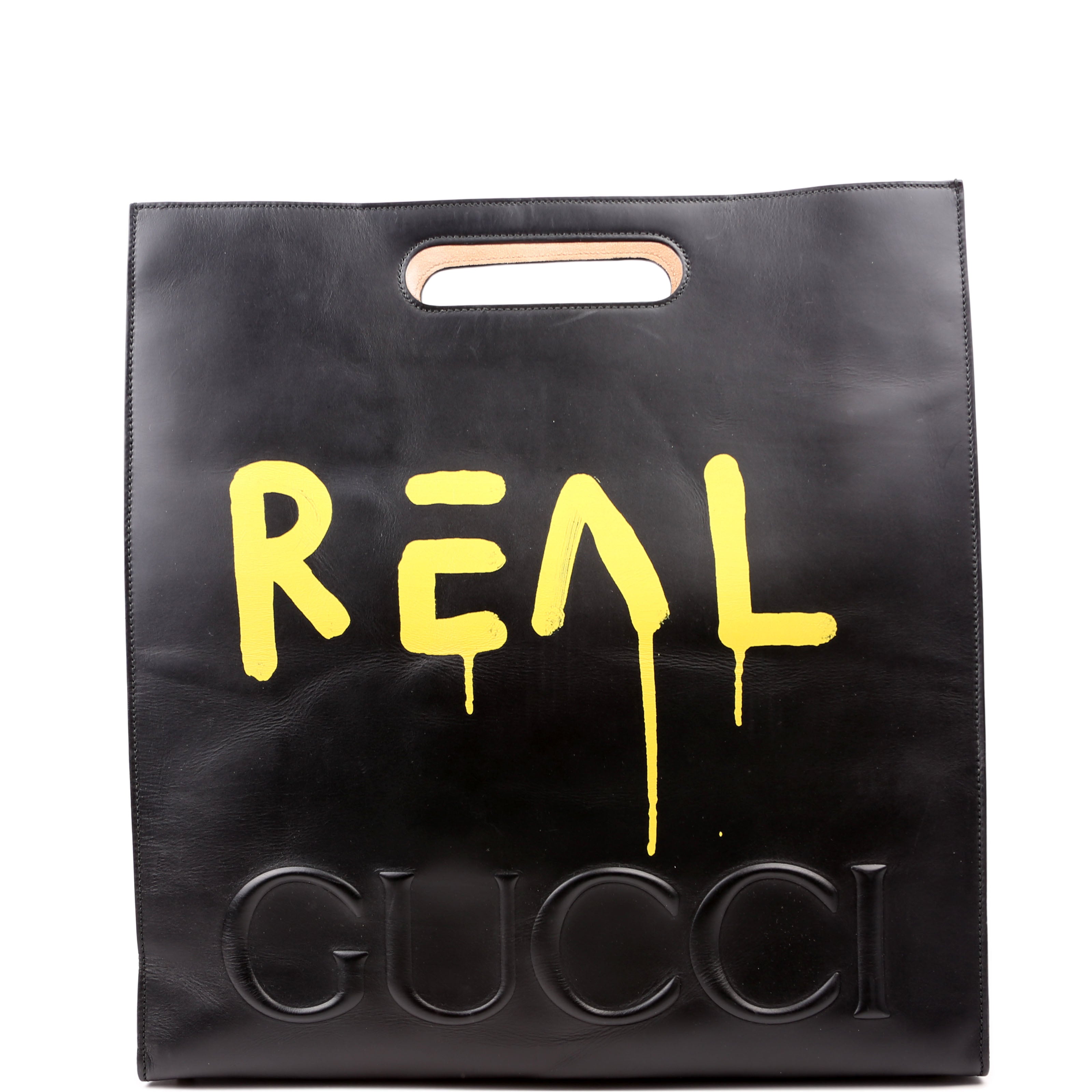 415883 Ghost Real Large Tote Black
