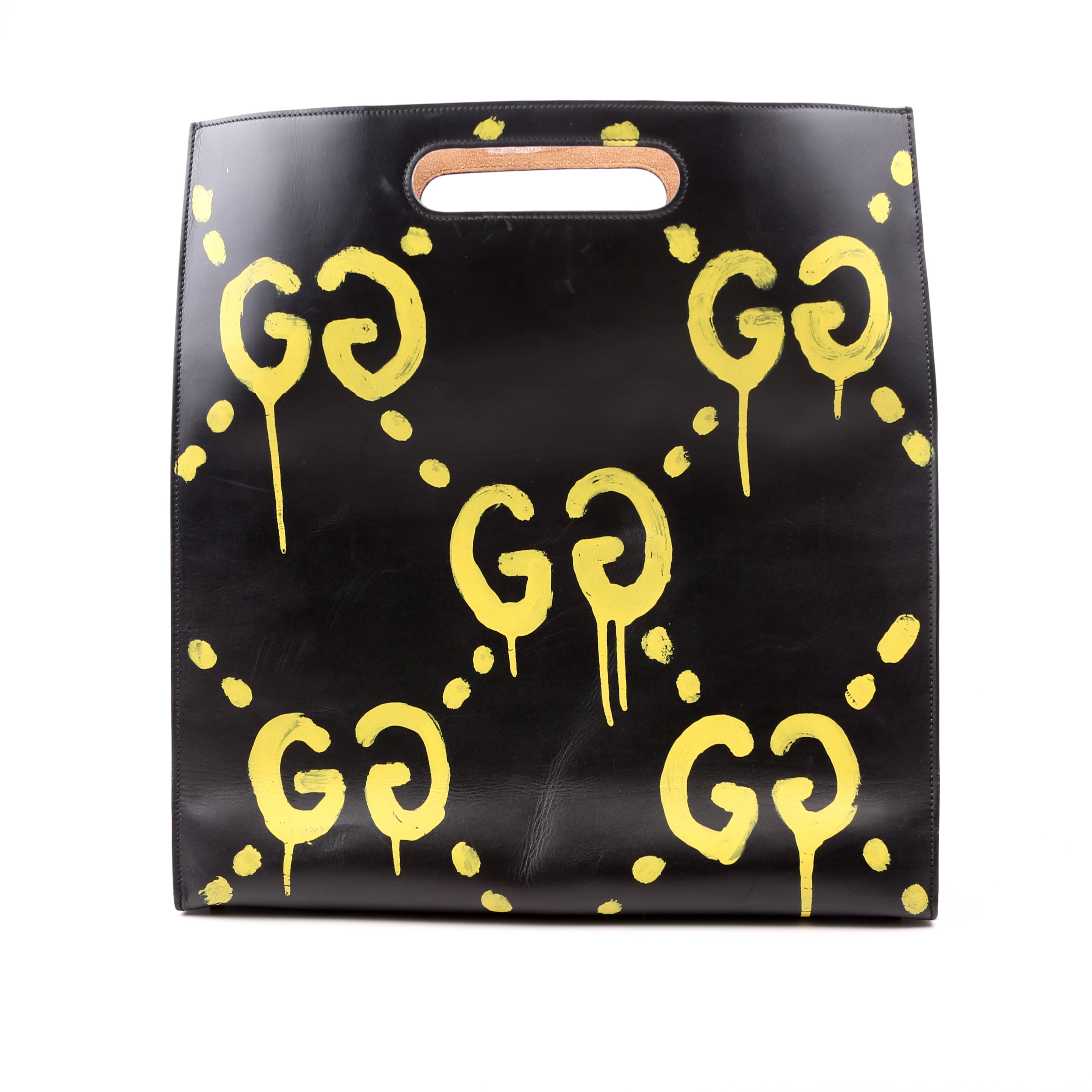 415883 Ghost Real Large Tote Black