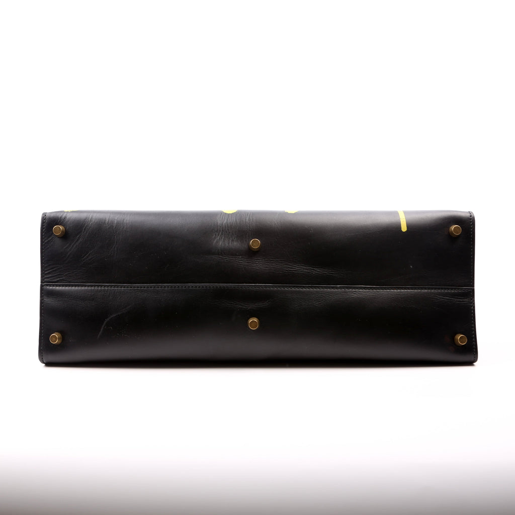 415883 Ghost Real Large Tote Black