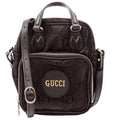 625850 GG Nylon Off the Grid Shoulder Bag Black