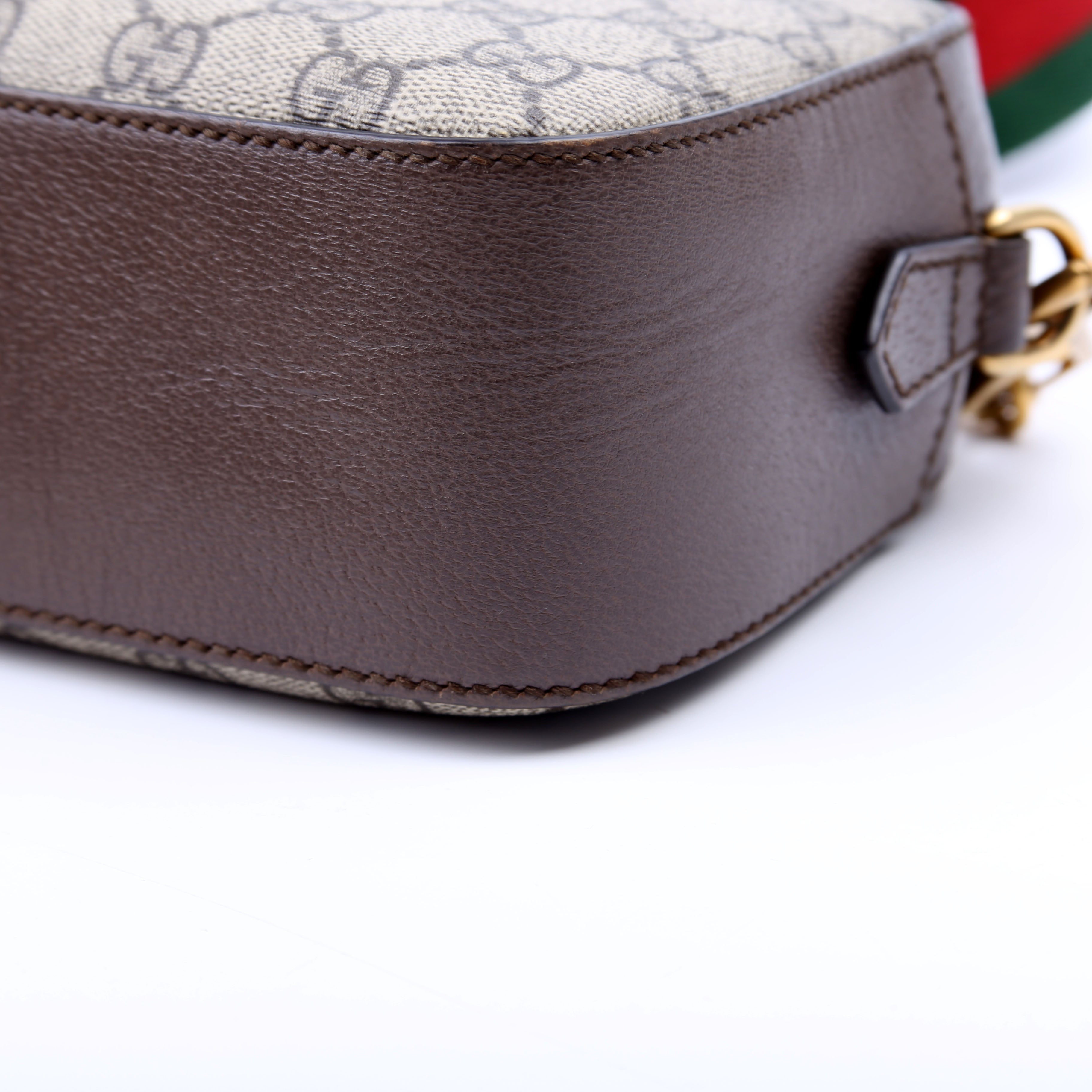 476466 GG Supreme Messenger Bag Brown
