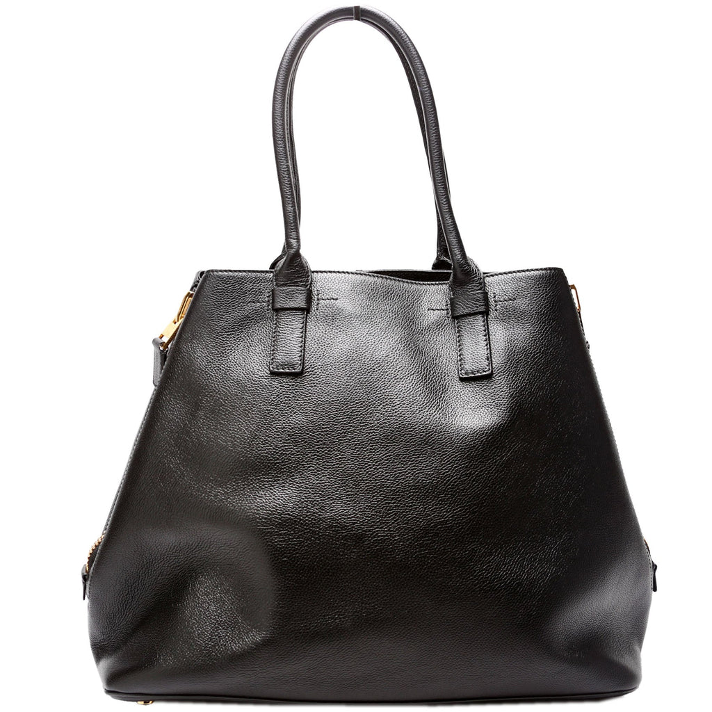 Jennifer Zip Tote Large Black
