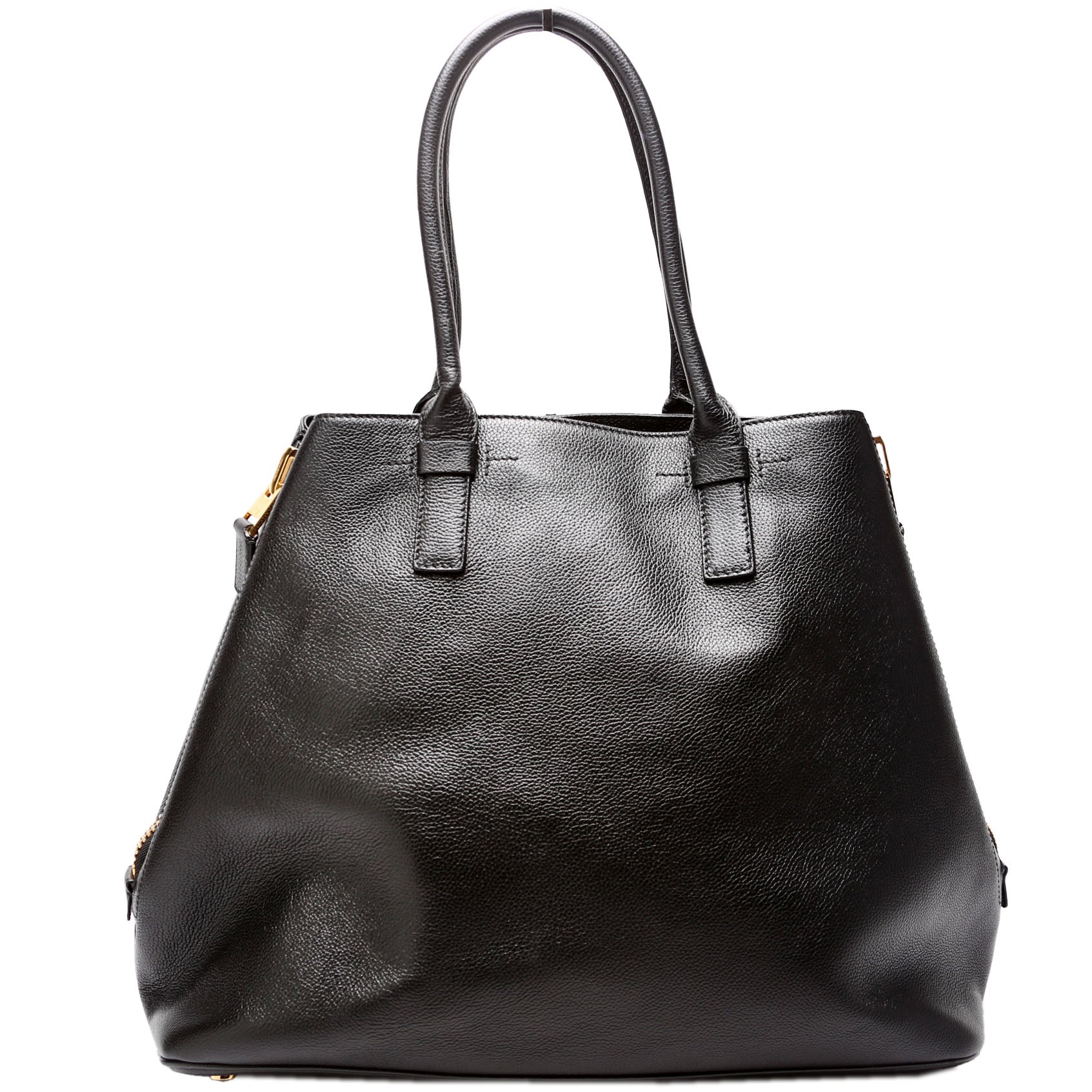 Jennifer Zip Tote Large Black