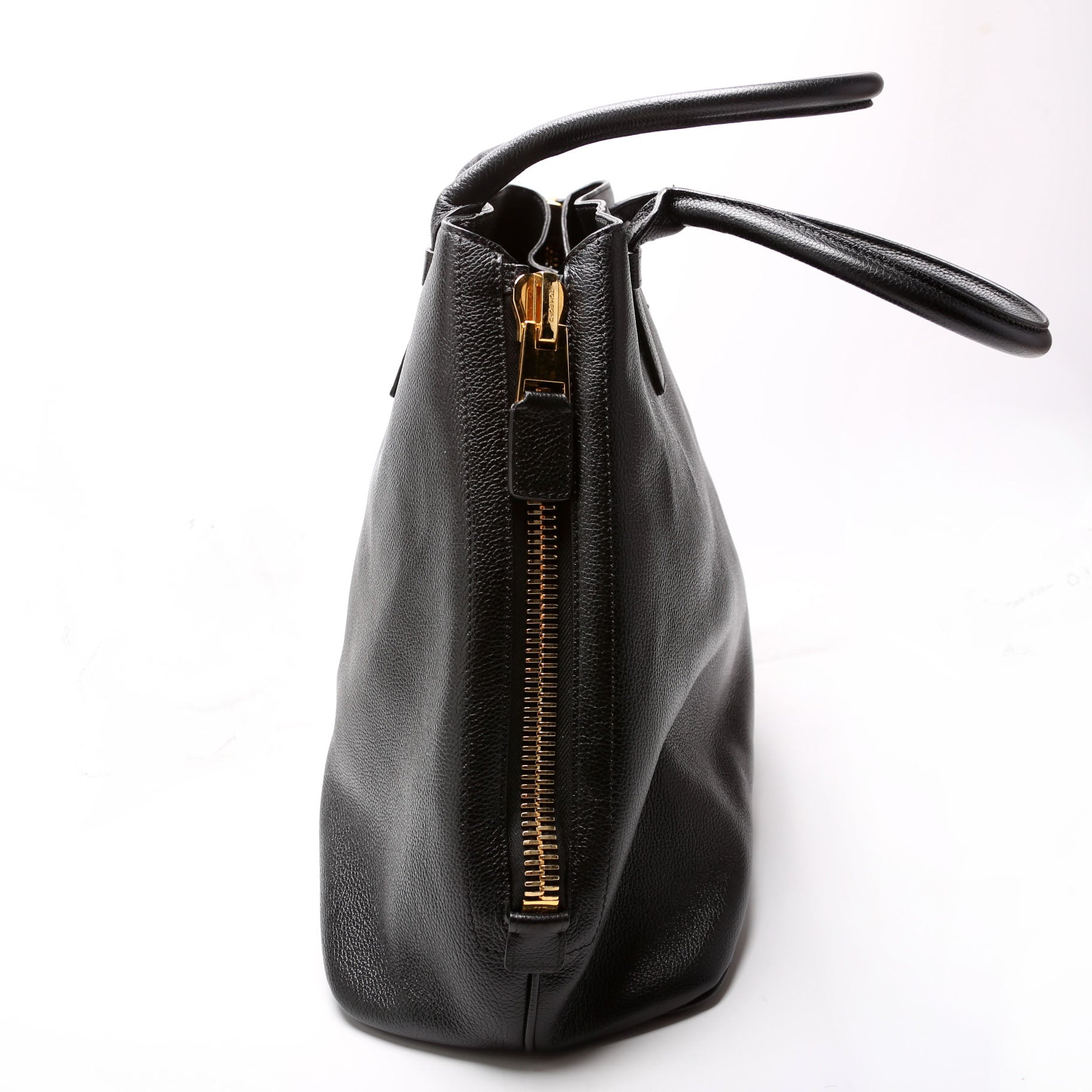 Jennifer Zip Tote Large Black