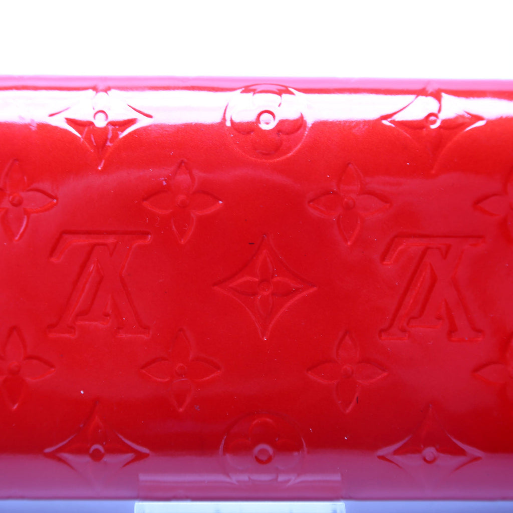 Sarah Wallet Vernis Red