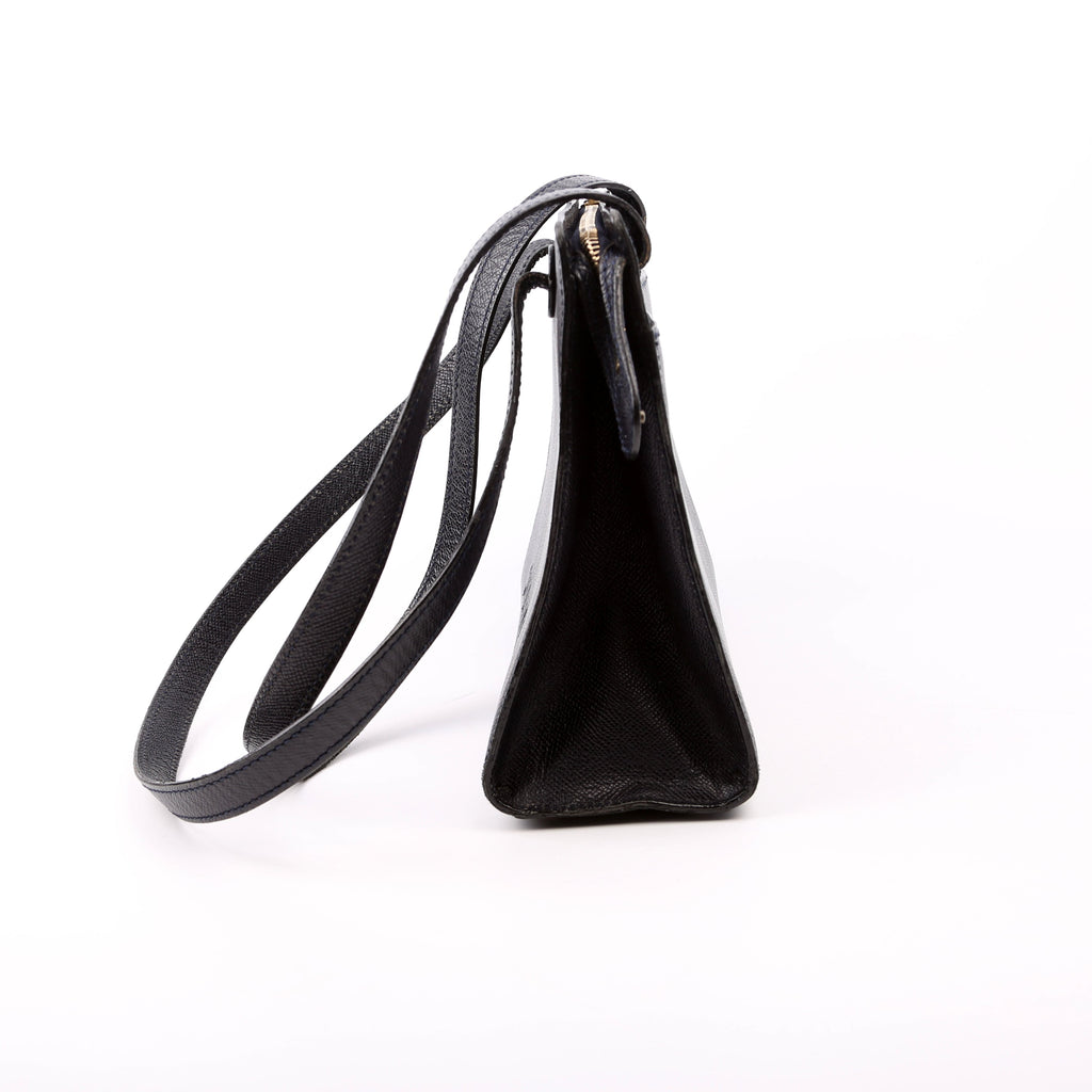 Logo Vintage Small Tote Black