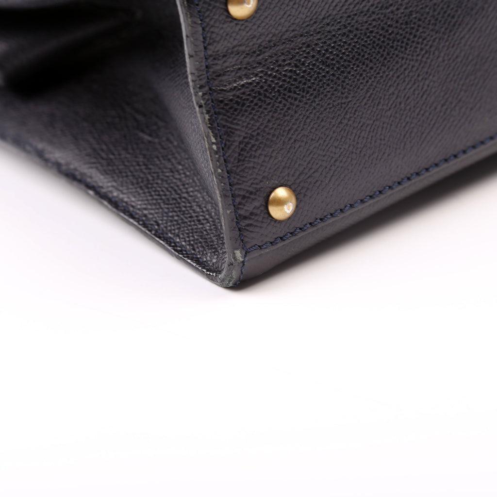 Logo Vintage Small Tote Black