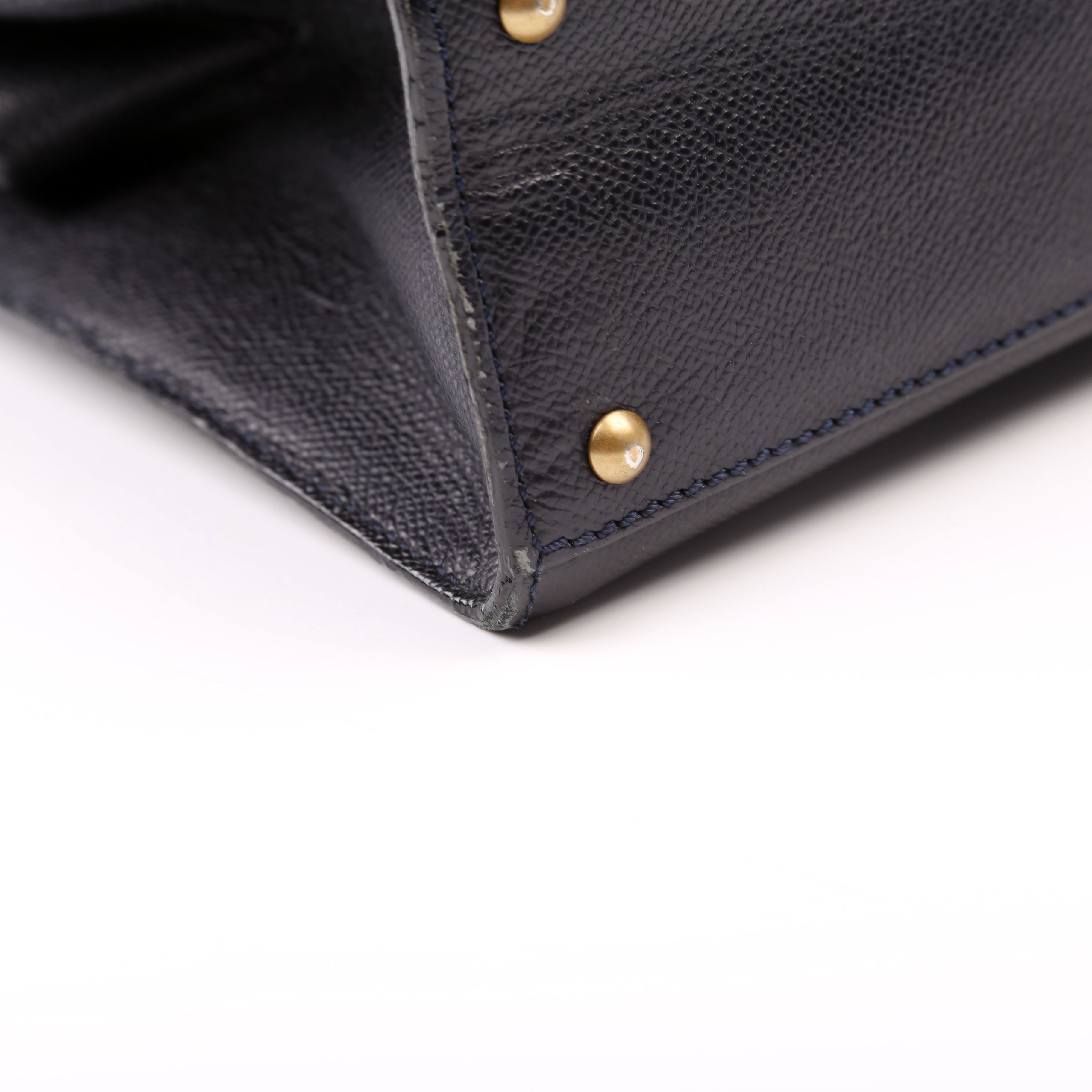 Logo Vintage Small Tote Black
