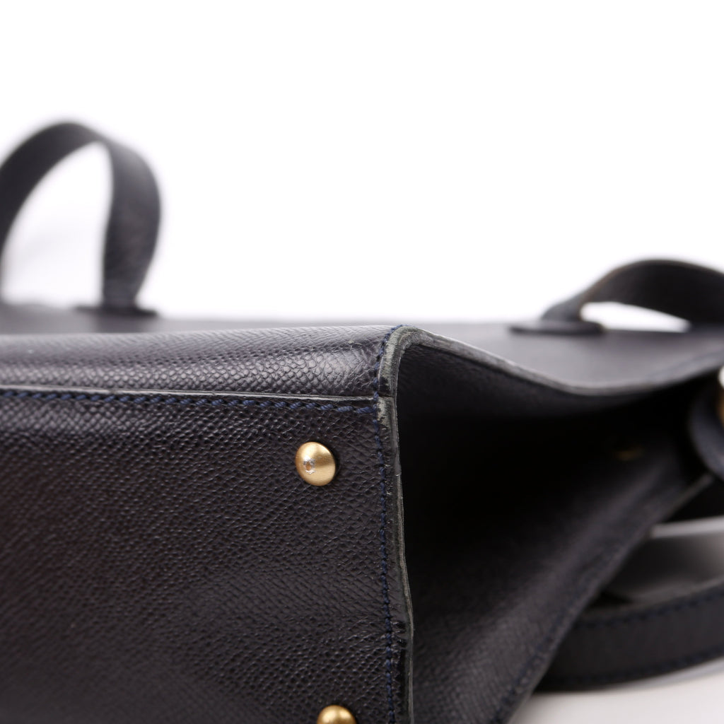 Logo Vintage Small Tote Black