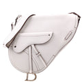 Baudrier Saddle Bag Leather White