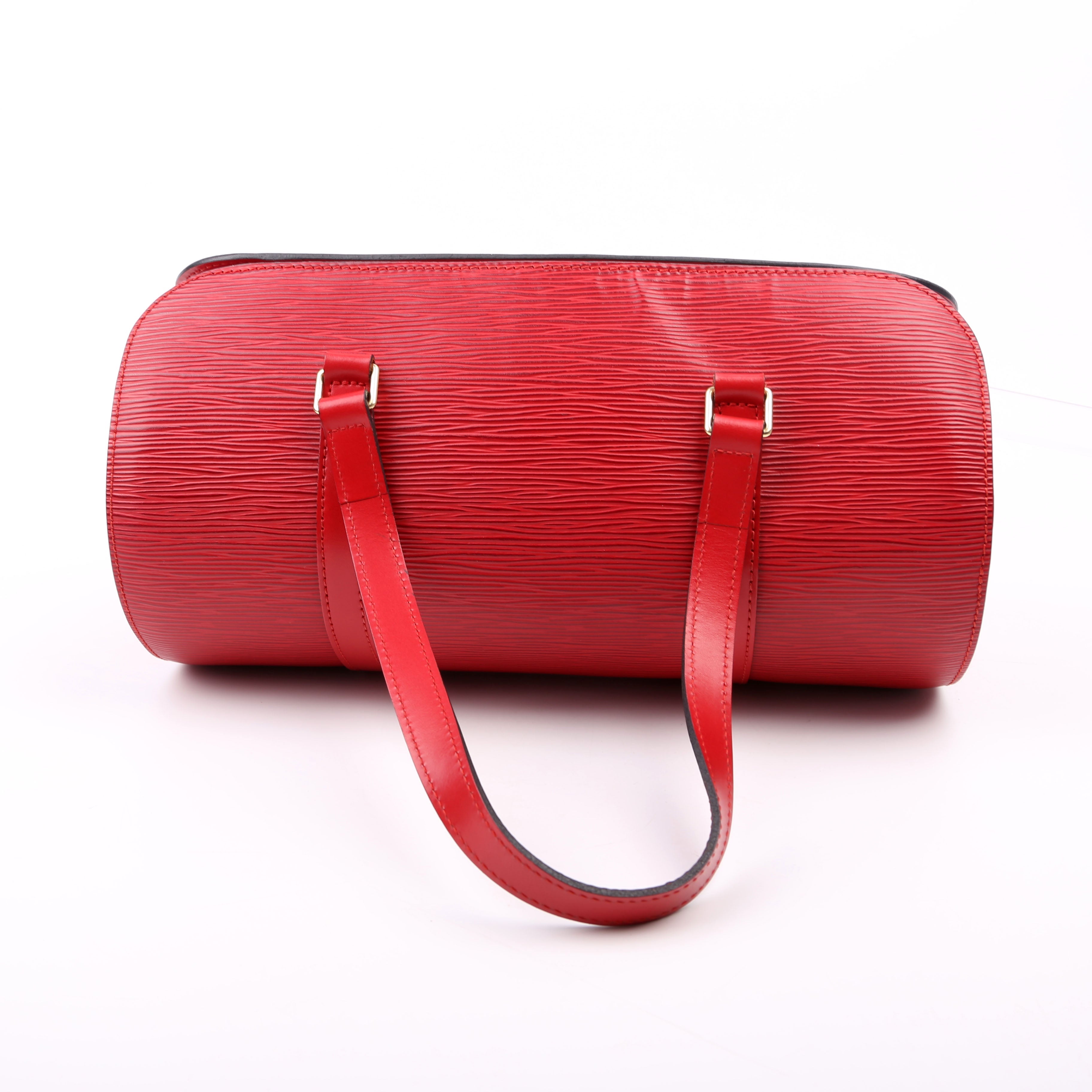 Soufflot With Pouch Epi Red