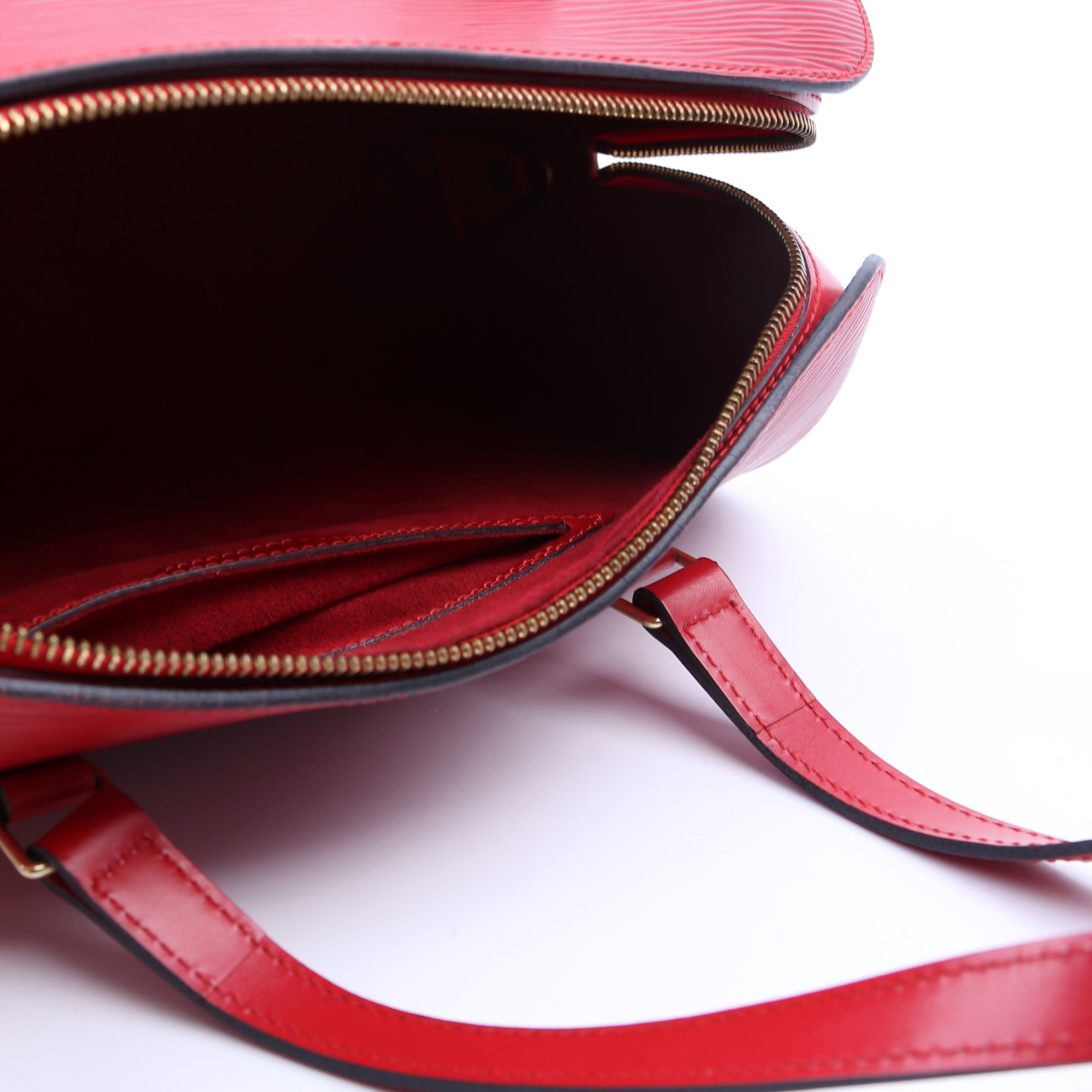 Soufflot With Pouch Epi Red
