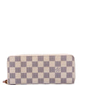 Clemence Wallet Damier Azur Pink