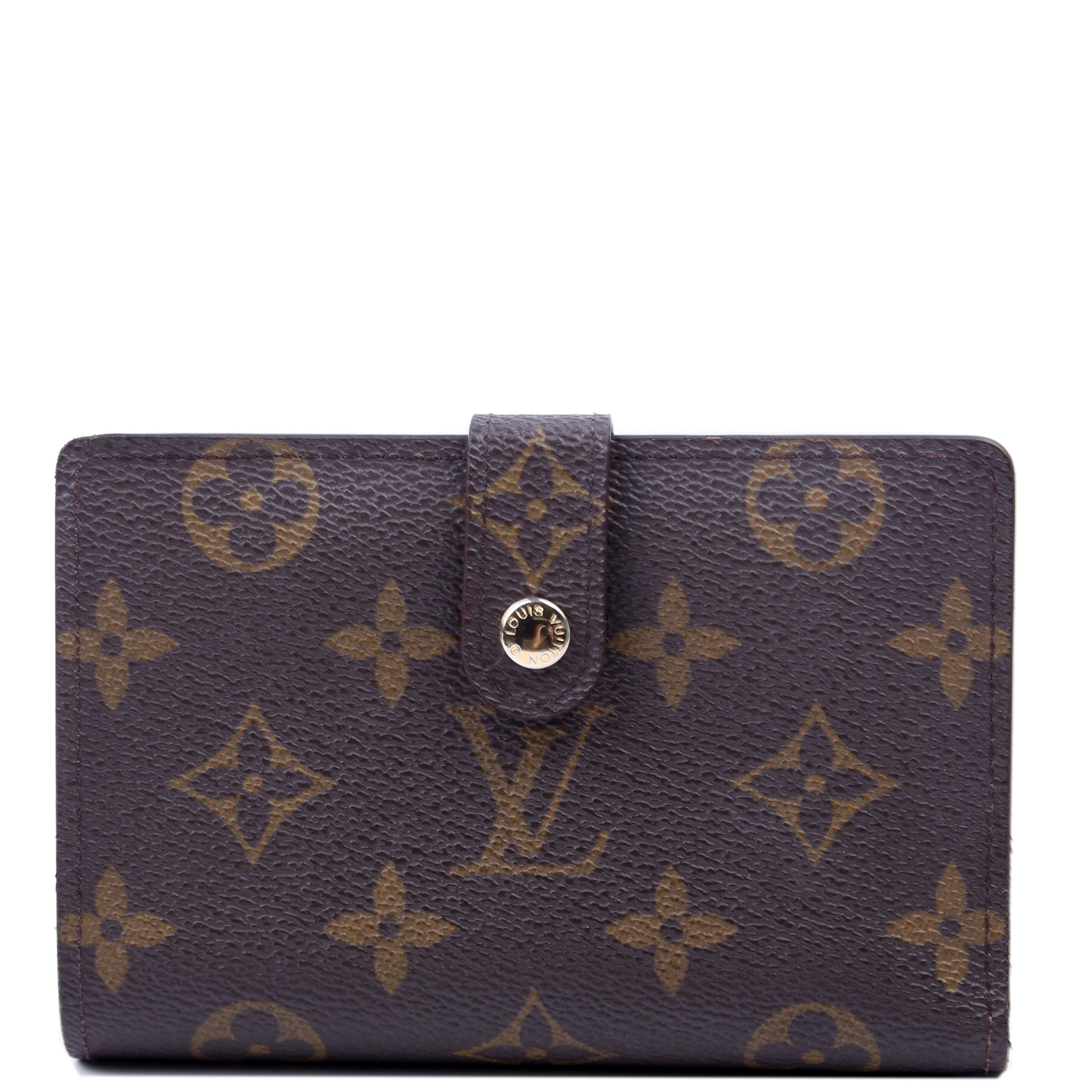 French Purse Wallet Monogram Brown